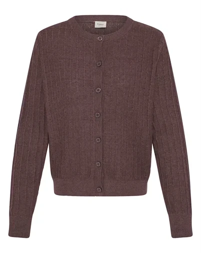 Fransa - FRVanessa Cardigan - Rum Raisin Melange